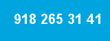 918 265 31 41 918 265 31 41